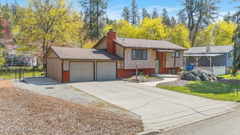 1136 N CRESTLINE DR Move-in ready single family home on Crestline Drive in Coeur d'Alene Idaho